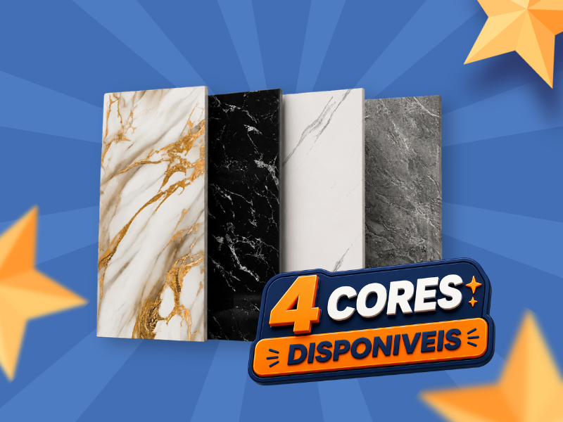 Painel Autoadesivo Marmorizado | Kit 10 - imagem 5