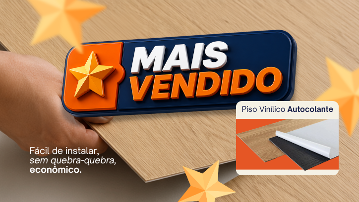 Piso vinílico autocolante